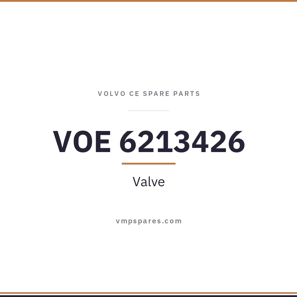 VOE 6213426 – Valve