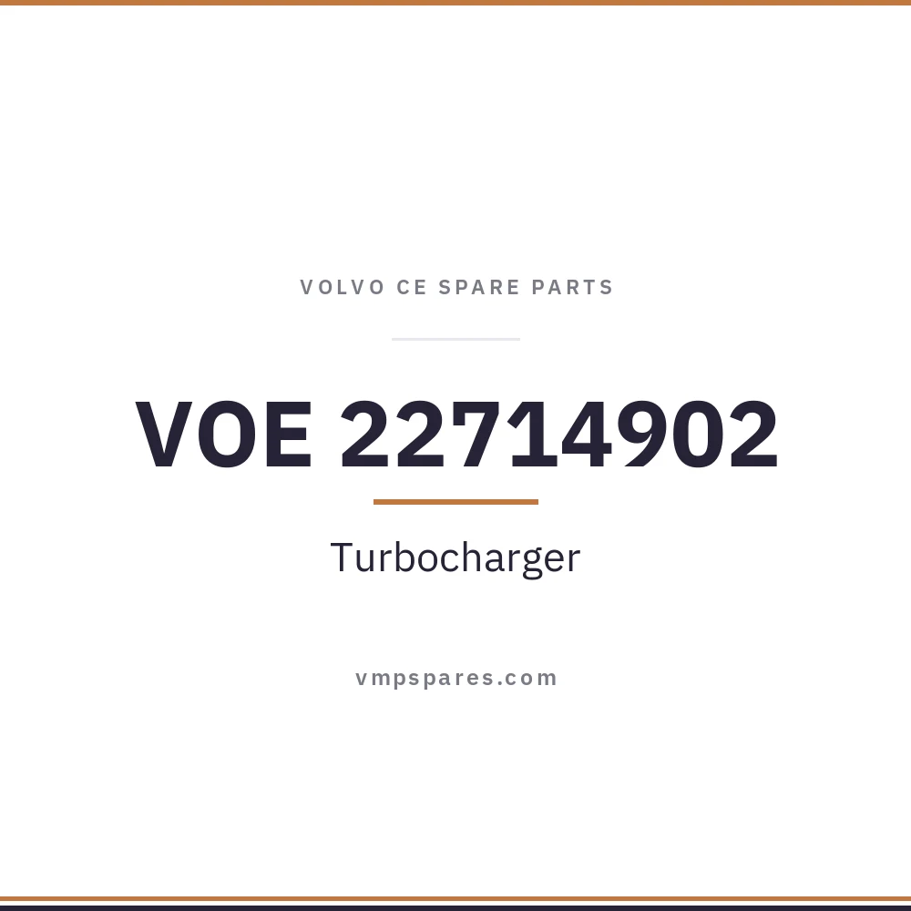 VOE 22714902 – Turbocharger