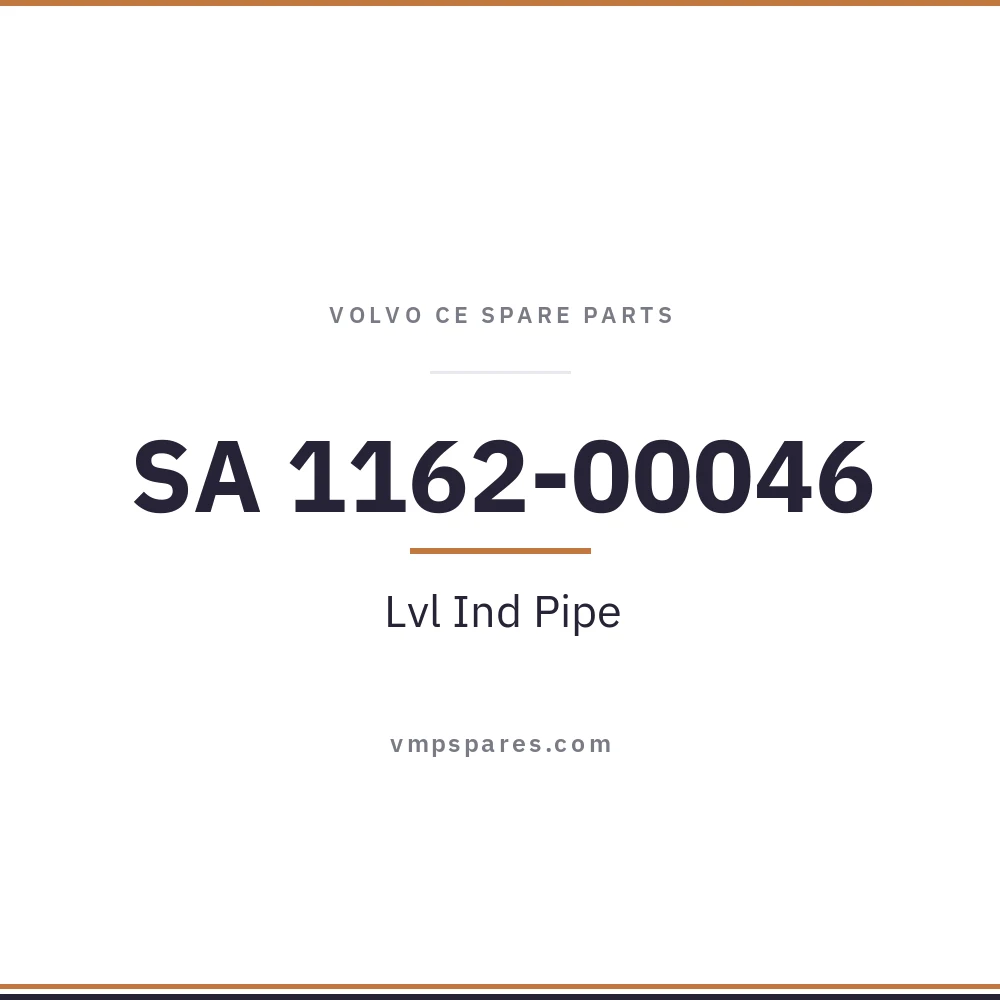 SA 1162-00046 – Lvl Ind Pipe