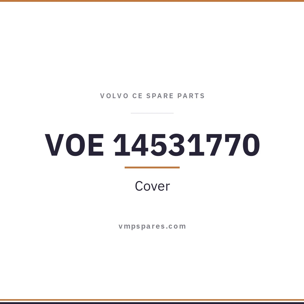 VOE 14531770 – Cover