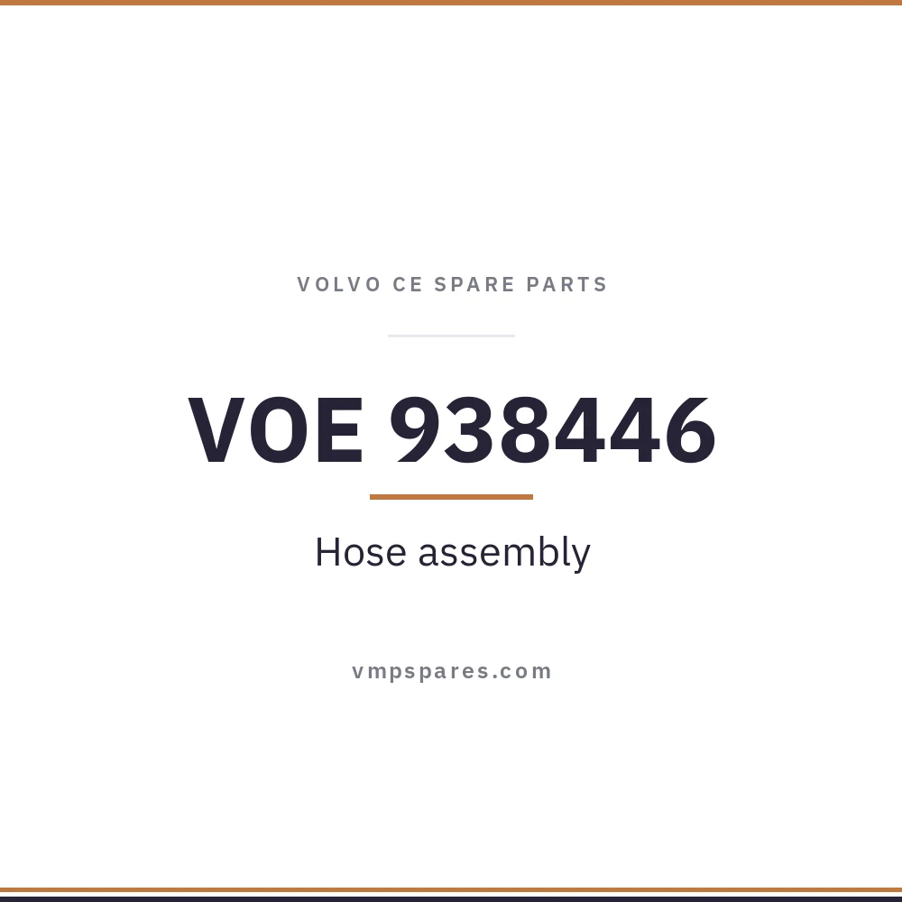 VOE 938446 – Hose assembly