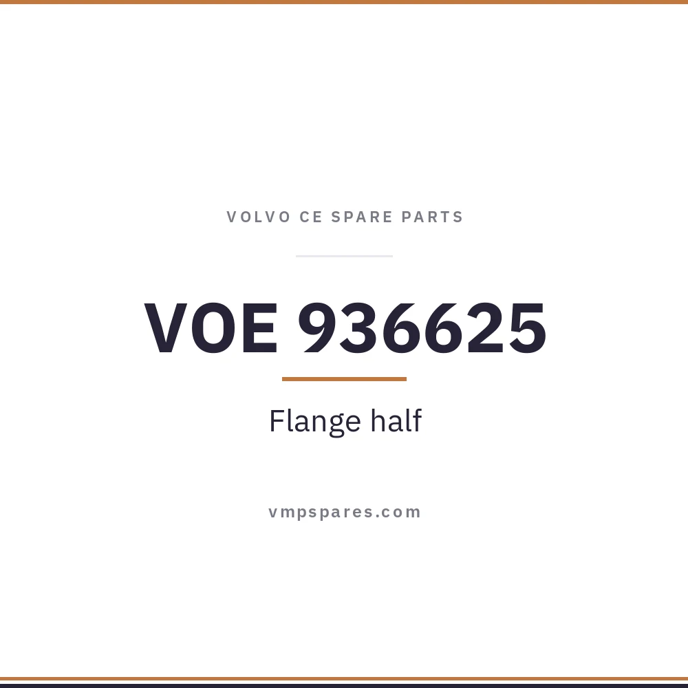VOE 936625 – Flange half