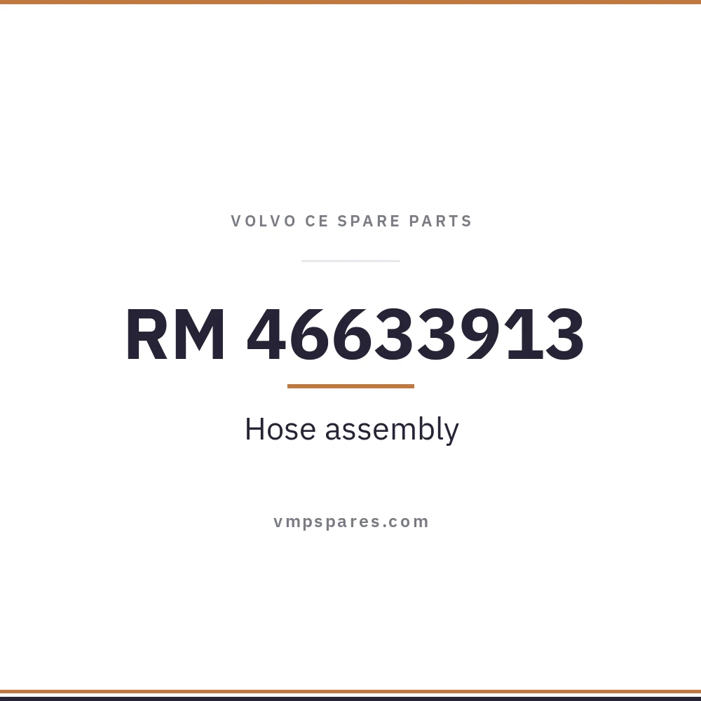 RM 46633913 – Hose assembly