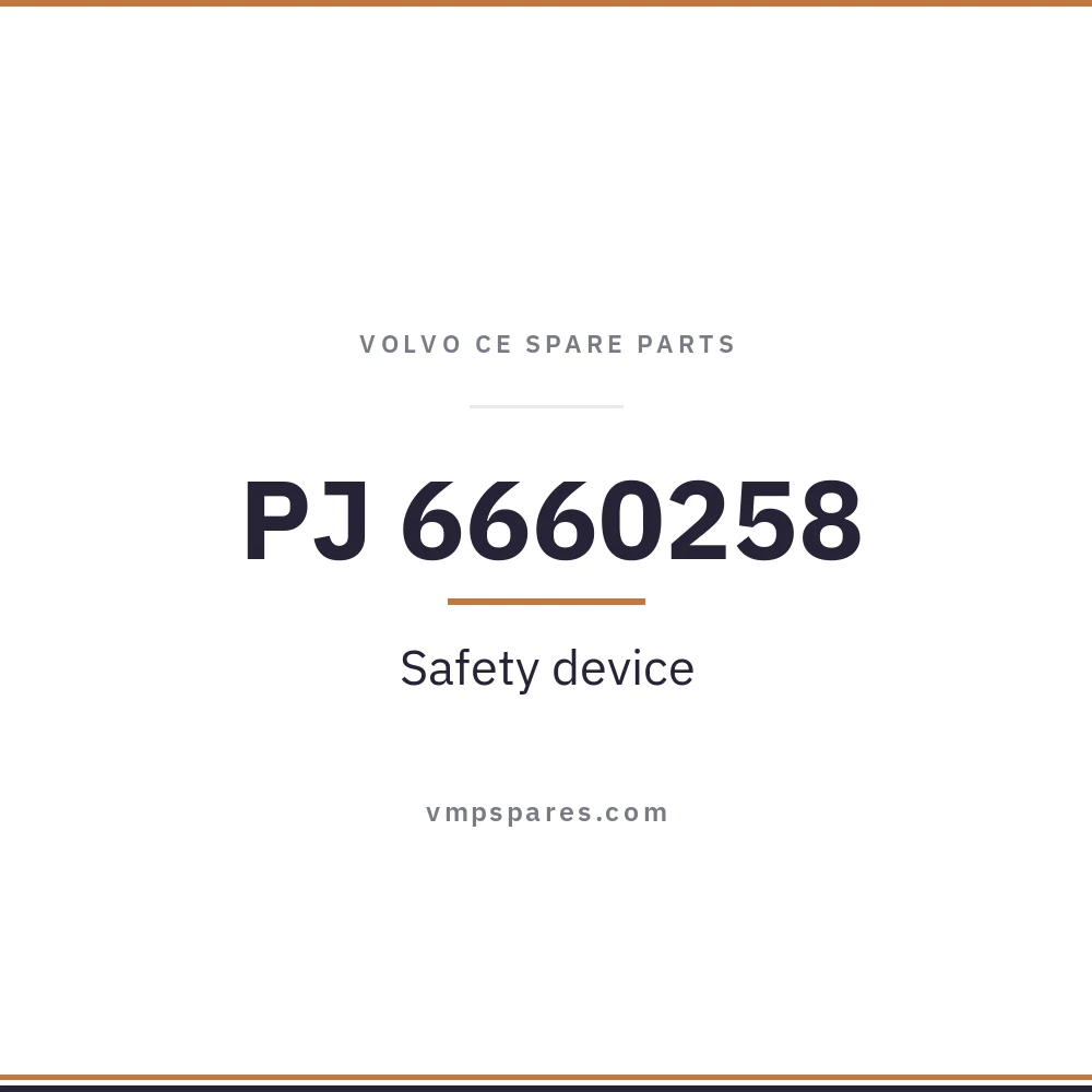 PJ 6660258 – Safety device