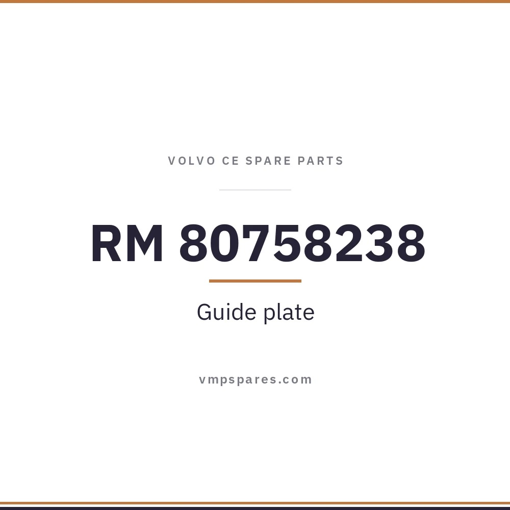 RM 80758238 – Guide plate