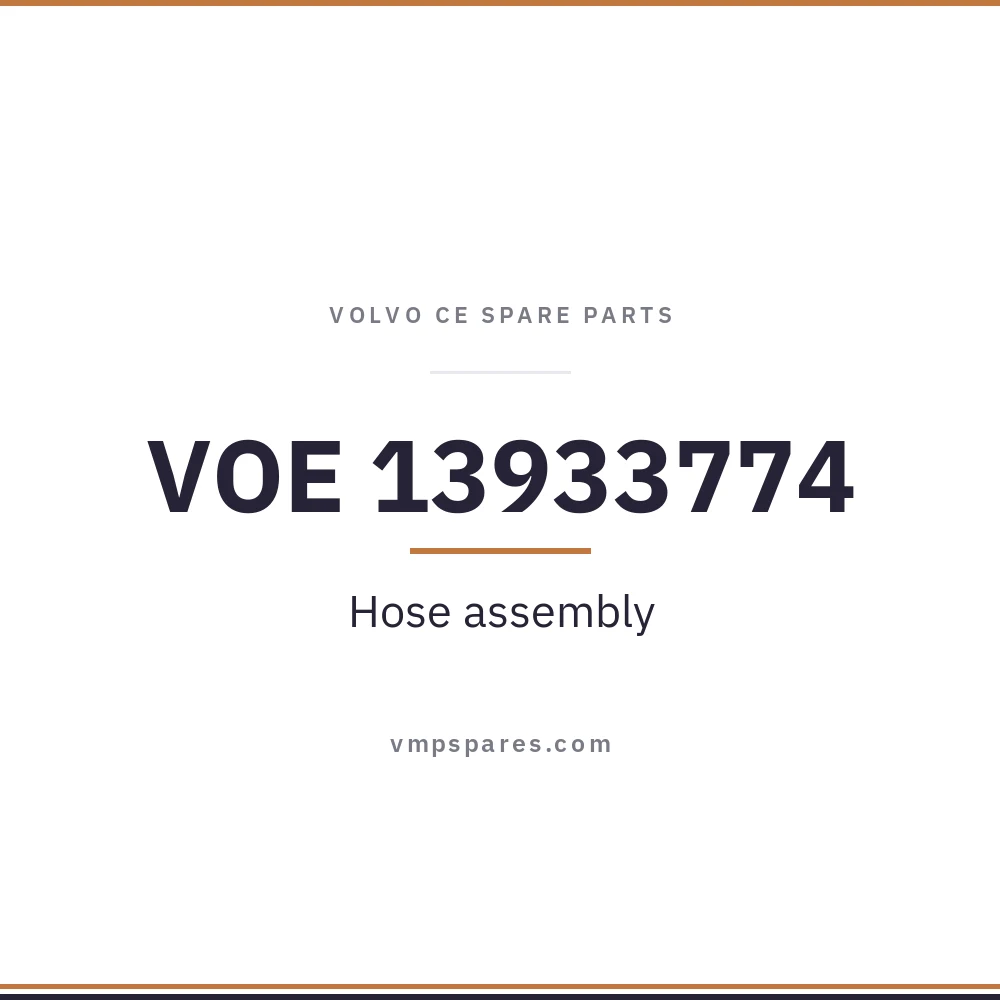 VOE 13933774 – Hose assembly