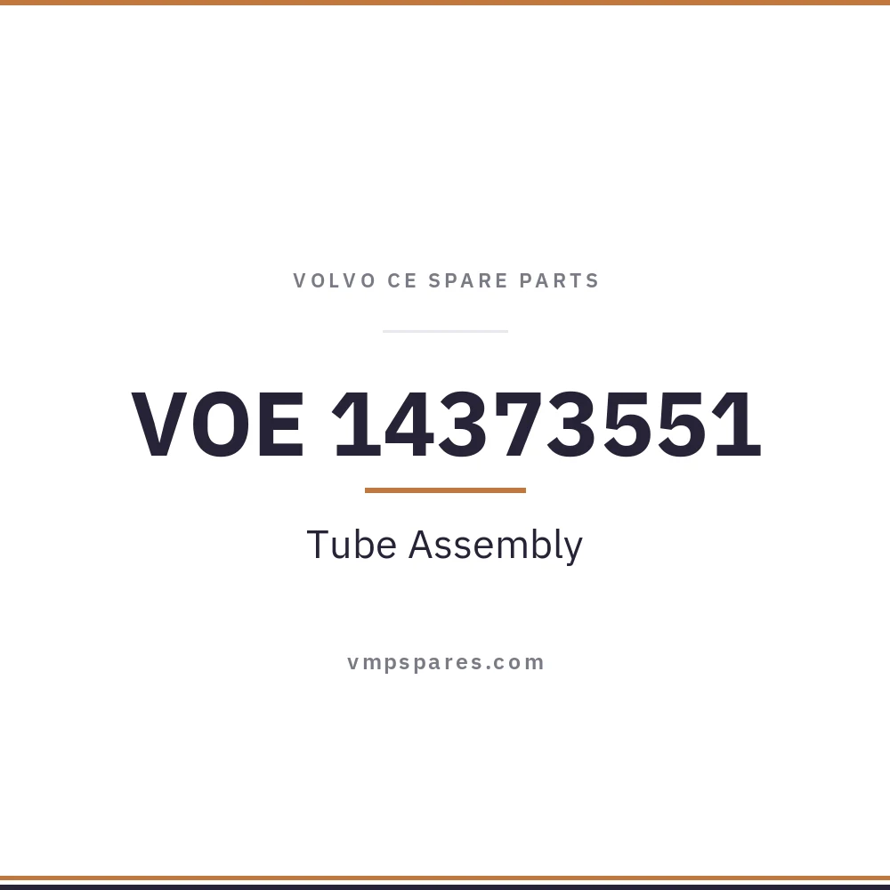 VOE 14373551 – Tube Assembly