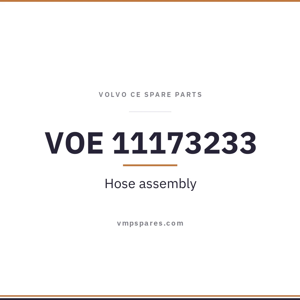 VOE 11173233 – Hose assembly