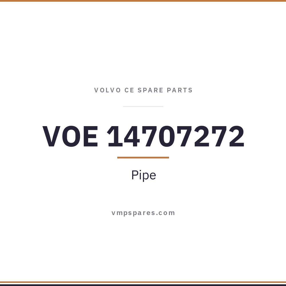 VOE 14707272 – Pipe