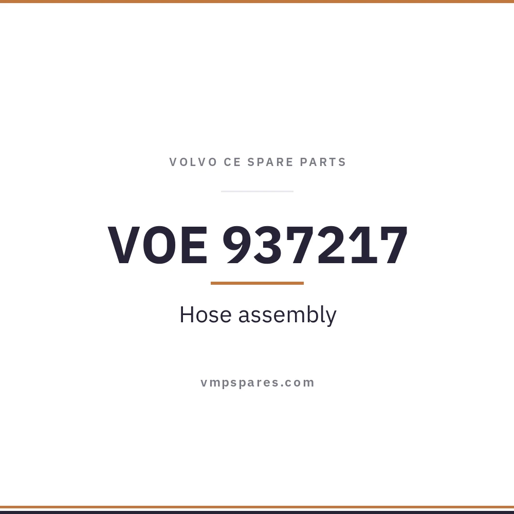 VOE 937217 – Hose assembly