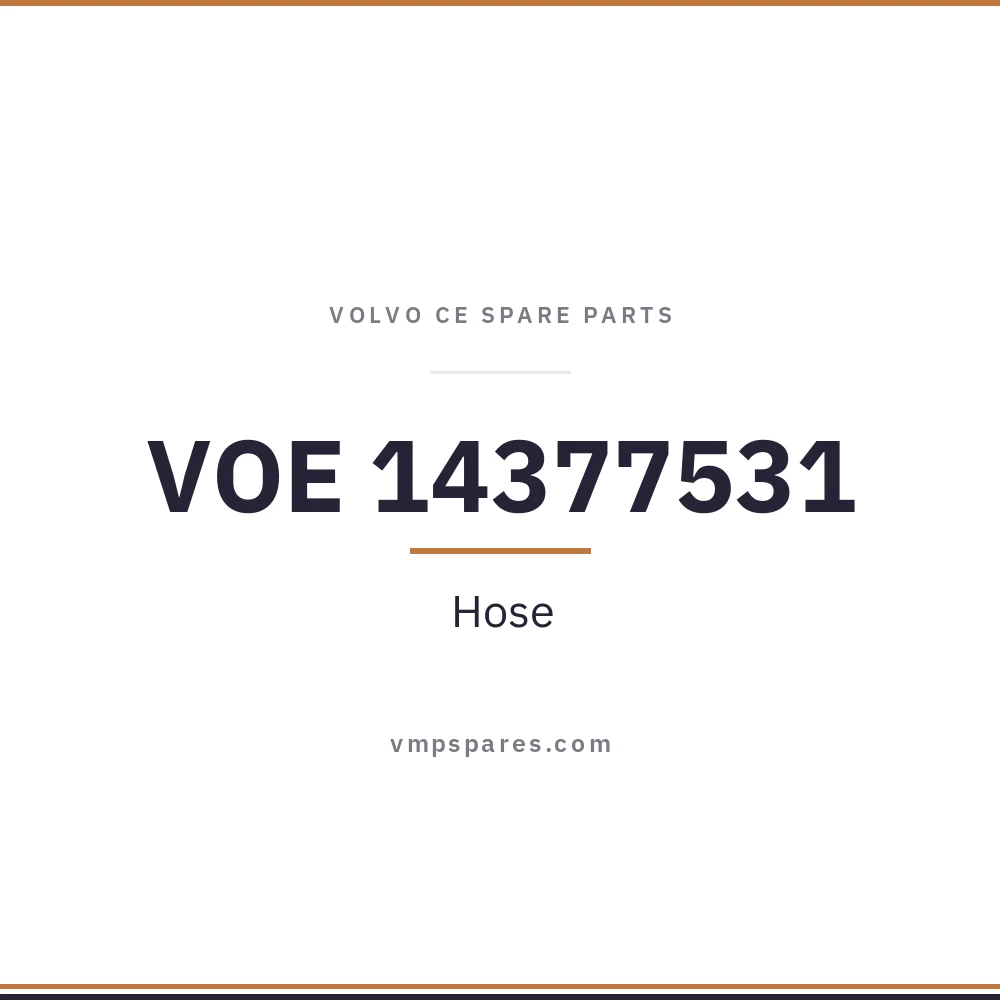 VOE 14377531 – Hose