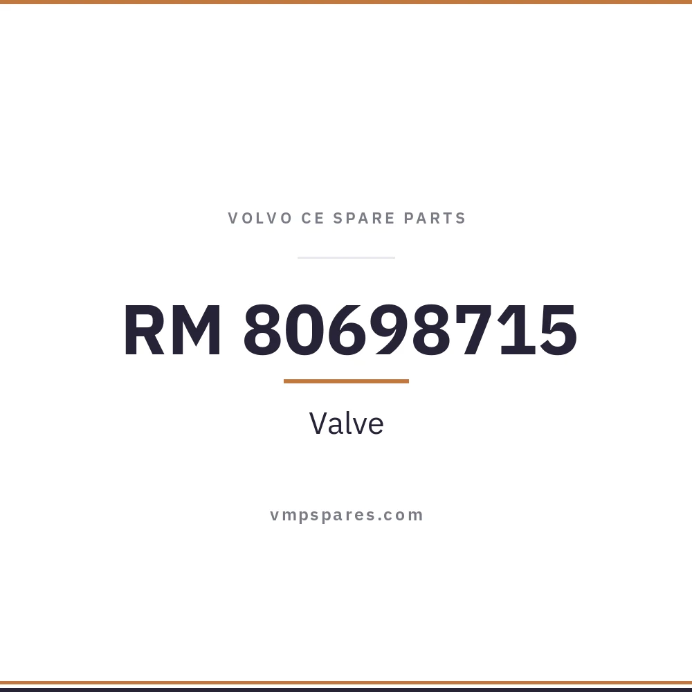 RM 80698715 – Valve