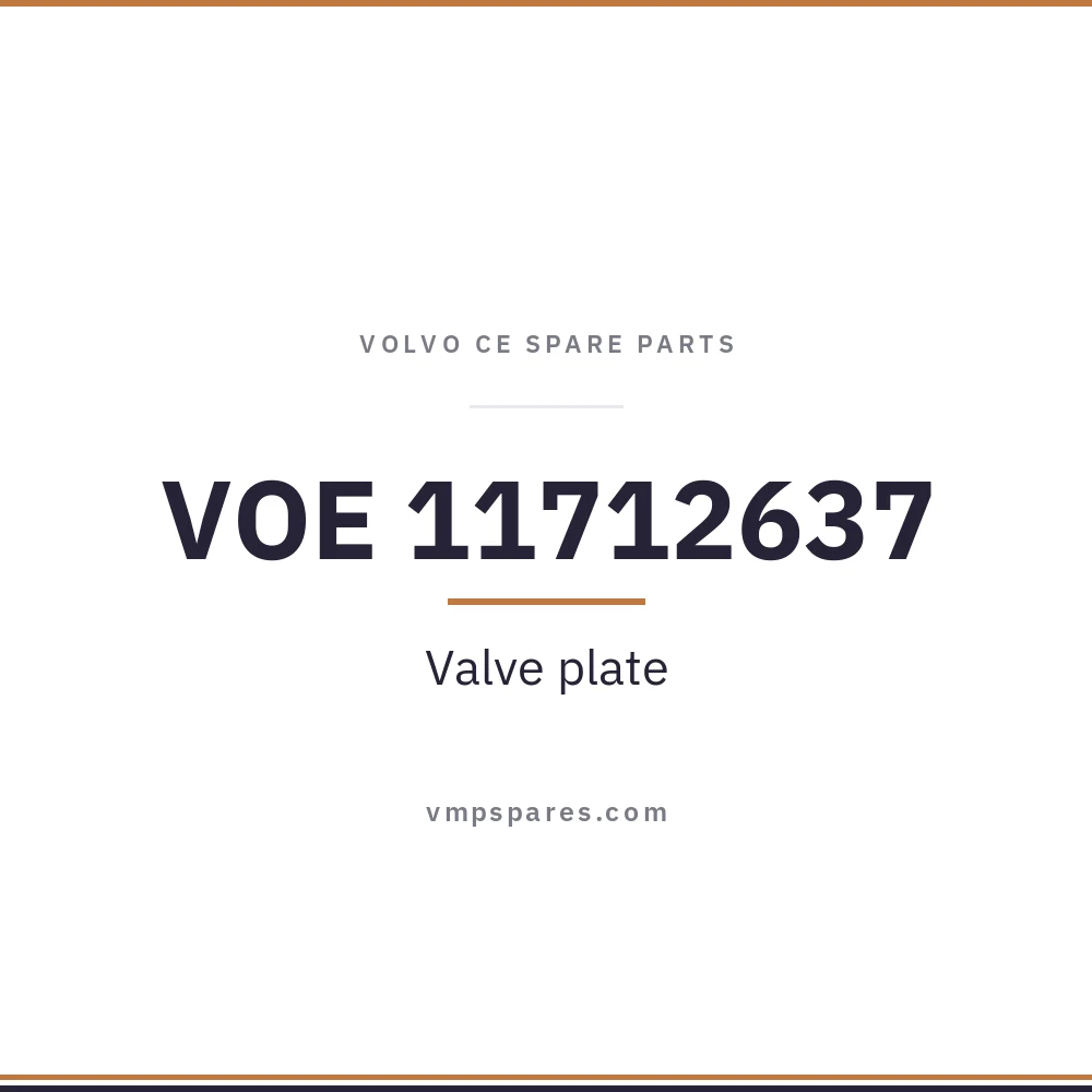 VOE 11712637 – Valve plate