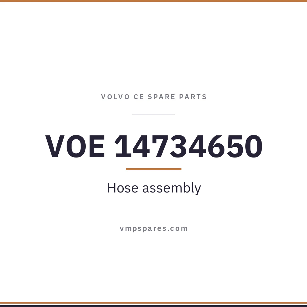 VOE 14734650 – Hose assembly