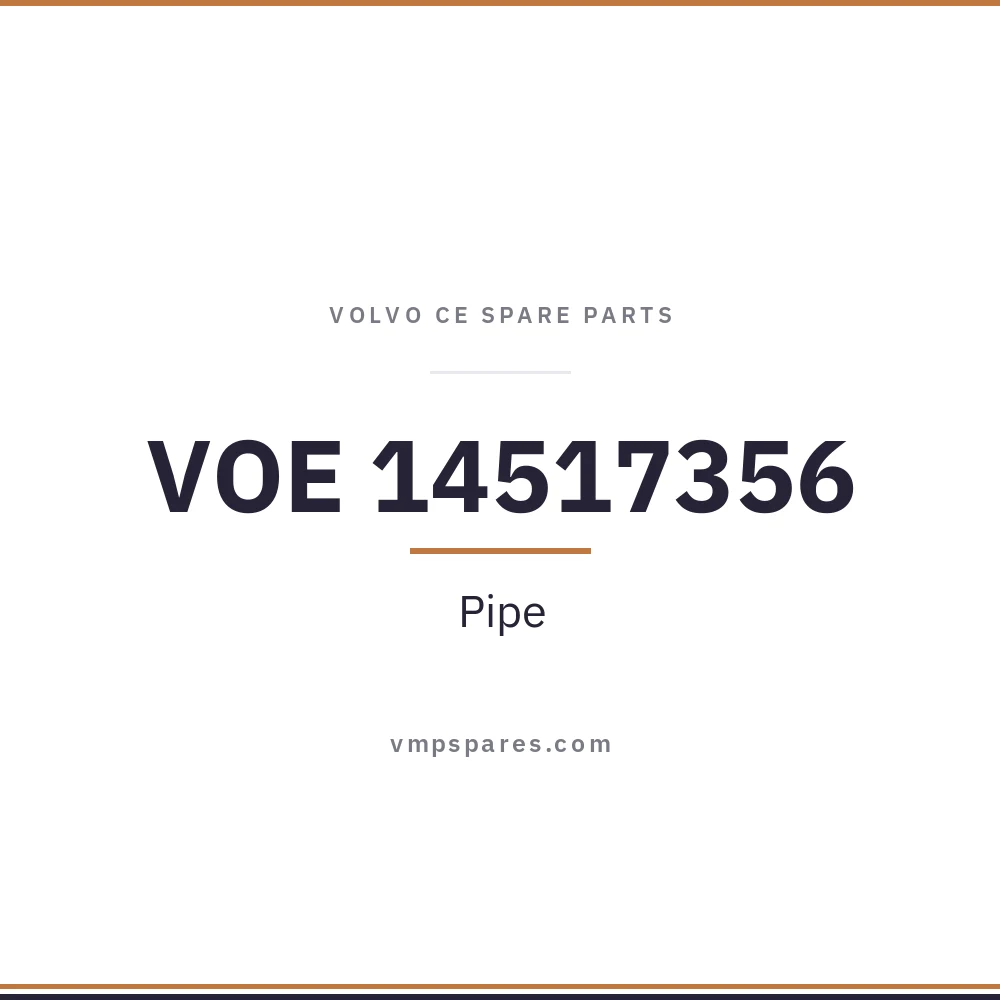 VOE 14517356 – Pipe