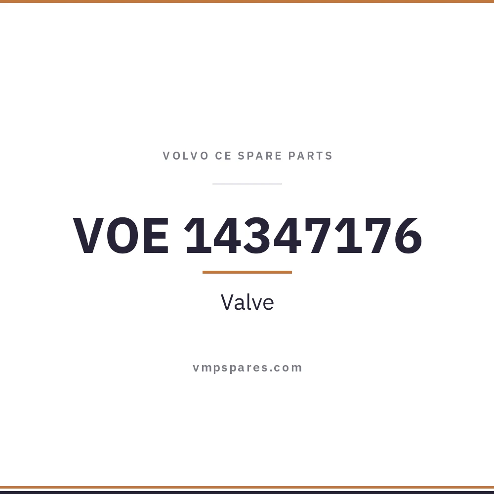 VOE 14347176 – Valve