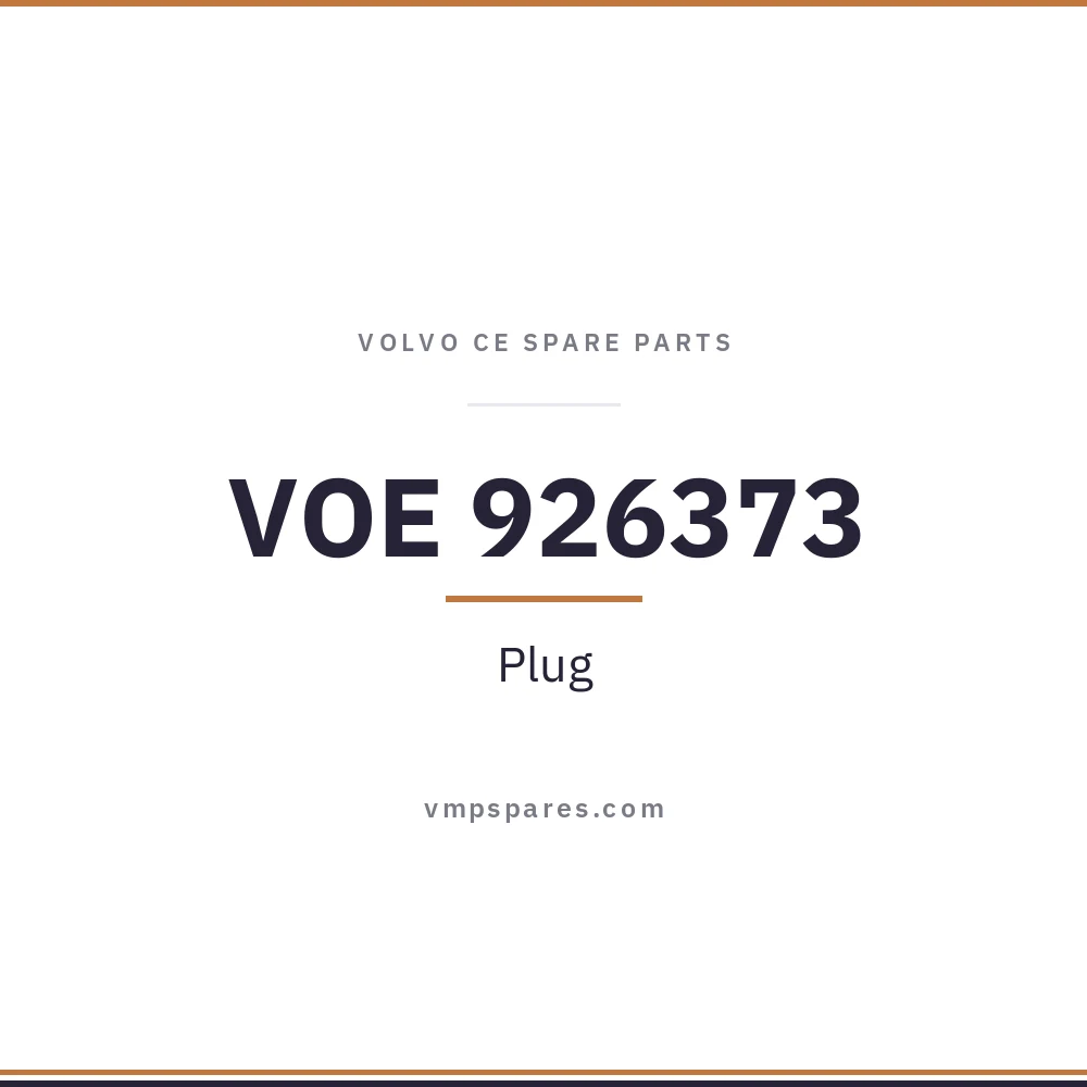 VOE 926373 – Plug
