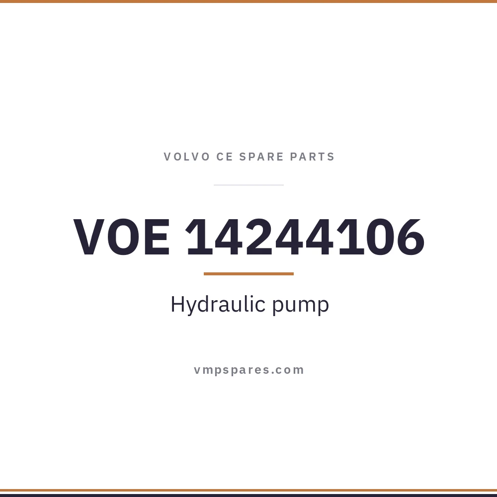 VOE 14244106 – Hydraulic pump