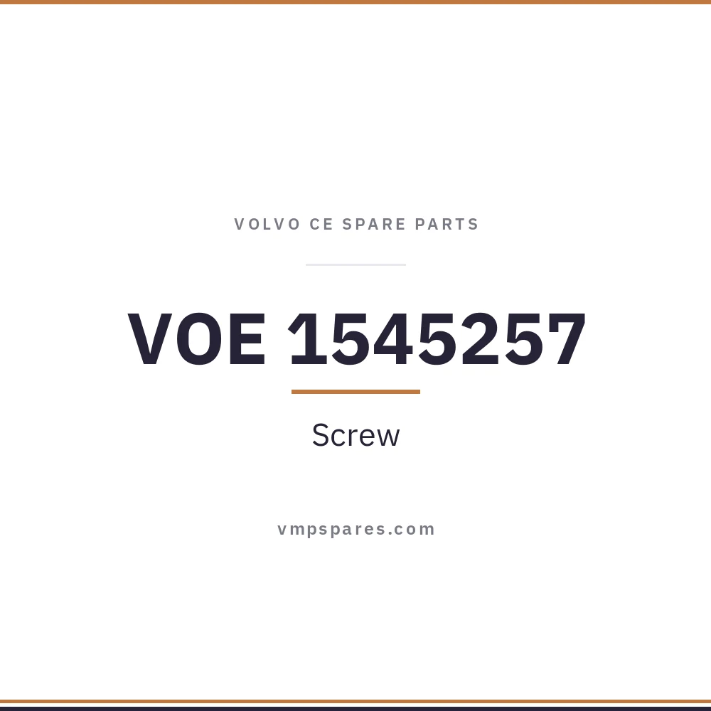 VOE 1545257 – Screw