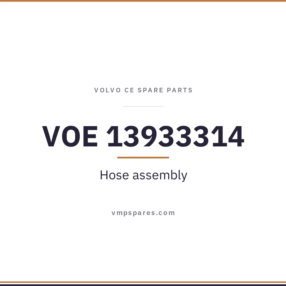 VOE 13933314 – Hose assembly