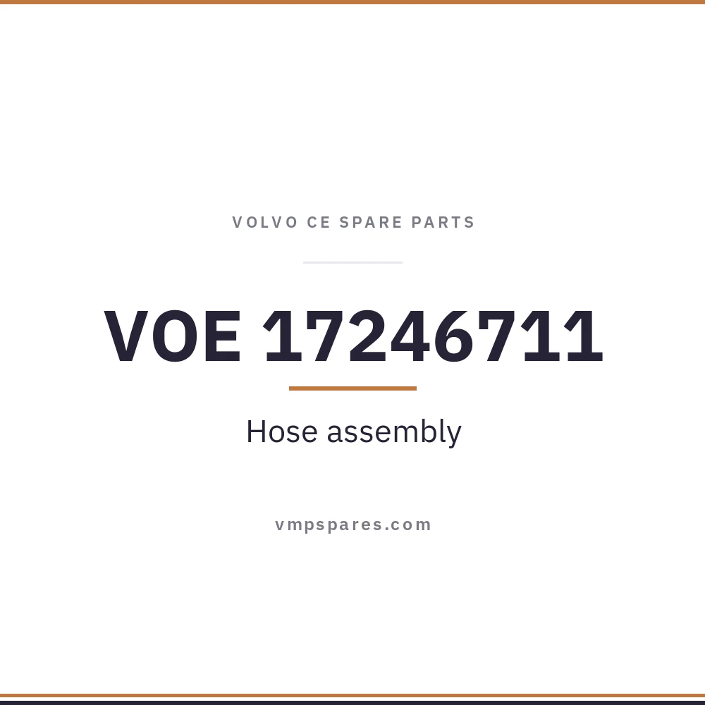 VOE 17246711 – Hose assembly