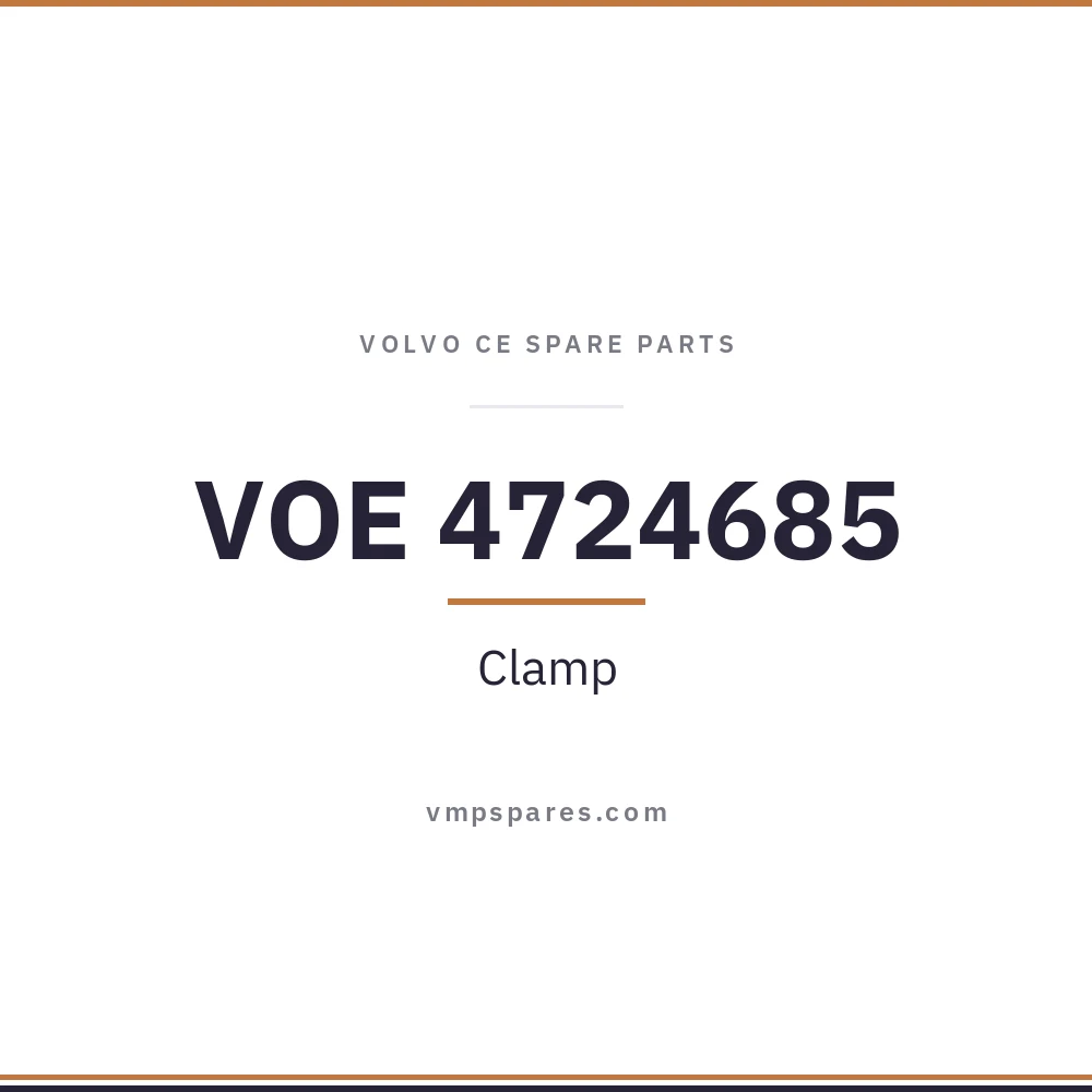 VOE 4724685 – Clamp