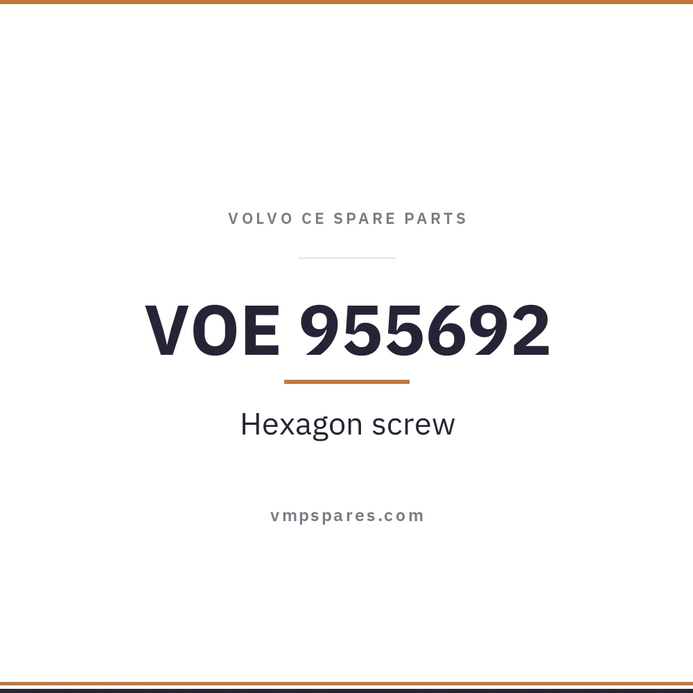VOE 955692 – Hexagon screw