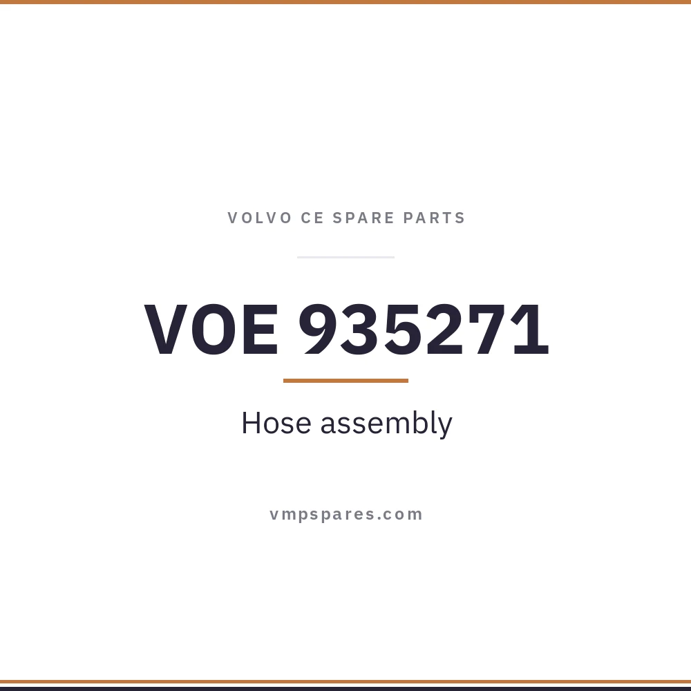 VOE 935271 – Hose assembly