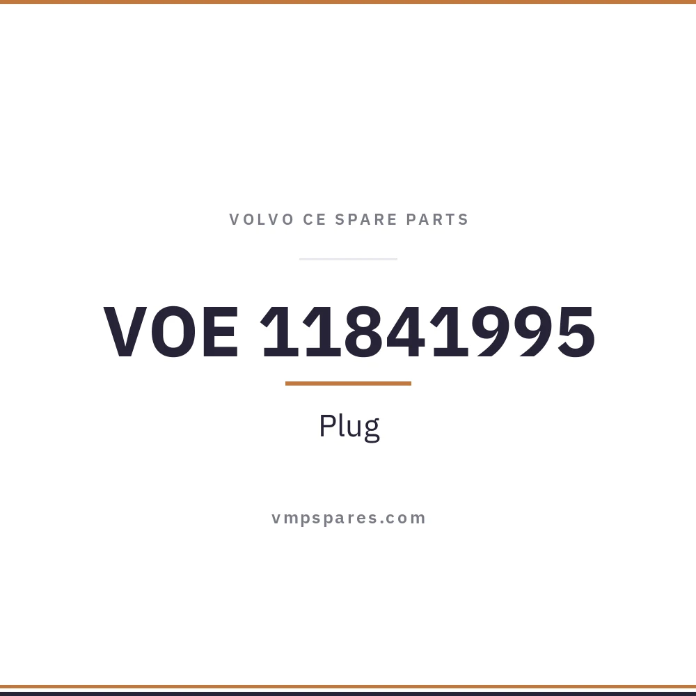 VOE 11841995 – Plug