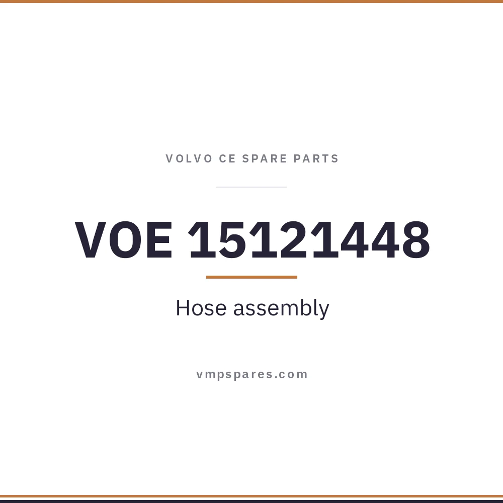 VOE 15121448 – Hose assembly