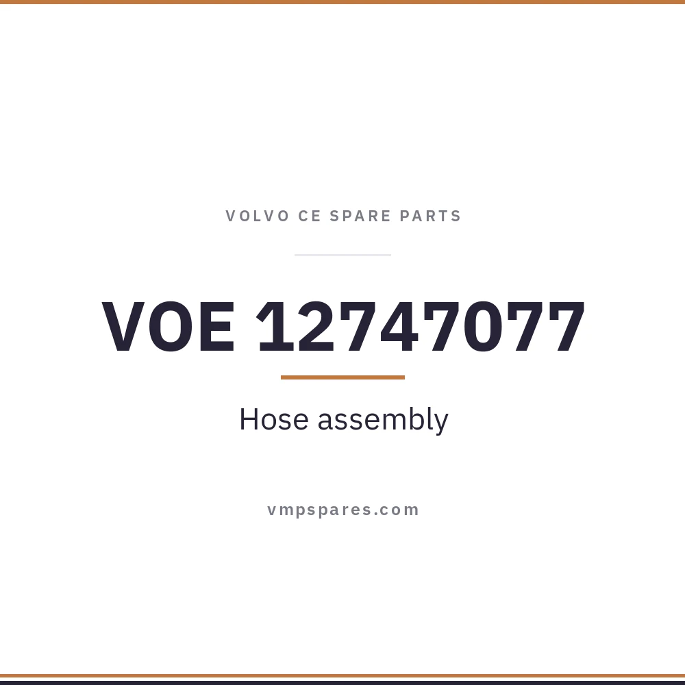 VOE 12747077 – Hose assembly