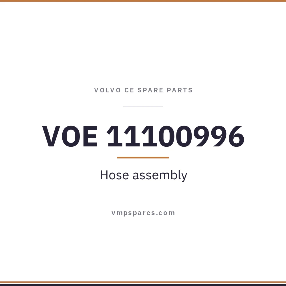VOE 11100996 – Hose assembly