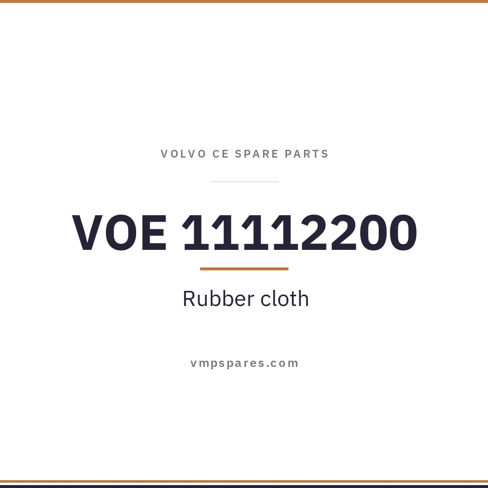 VOE 11112200 – Rubber cloth