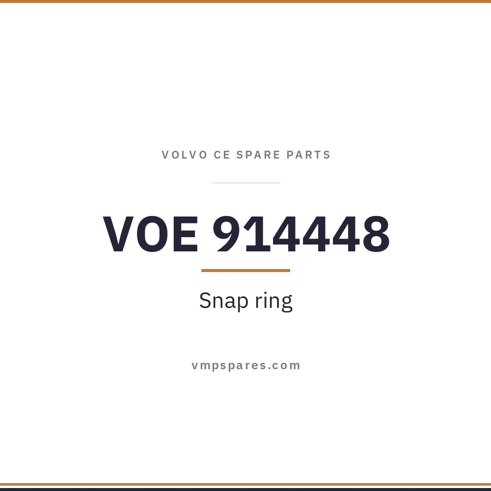 VOE 914448 – Snap ring