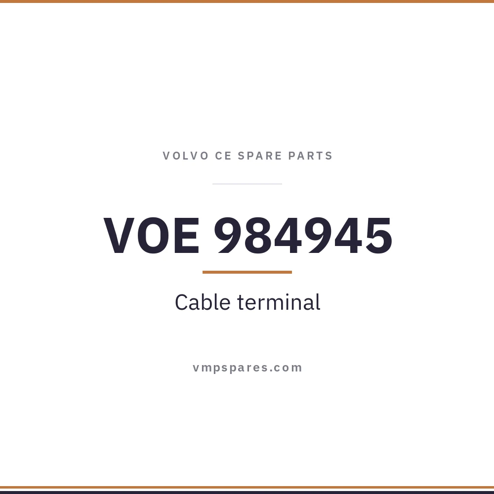 VOE 984945 – Cable terminal