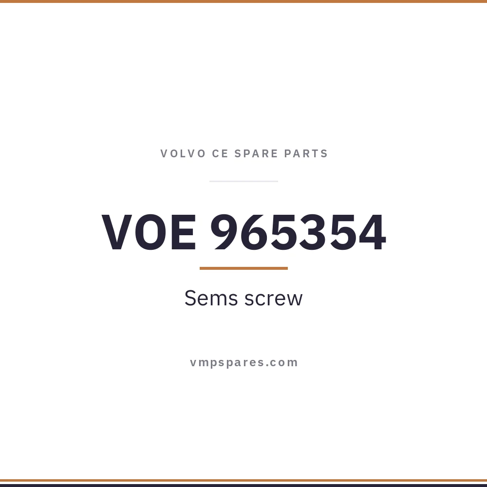 VOE 965354 – Sems screw
