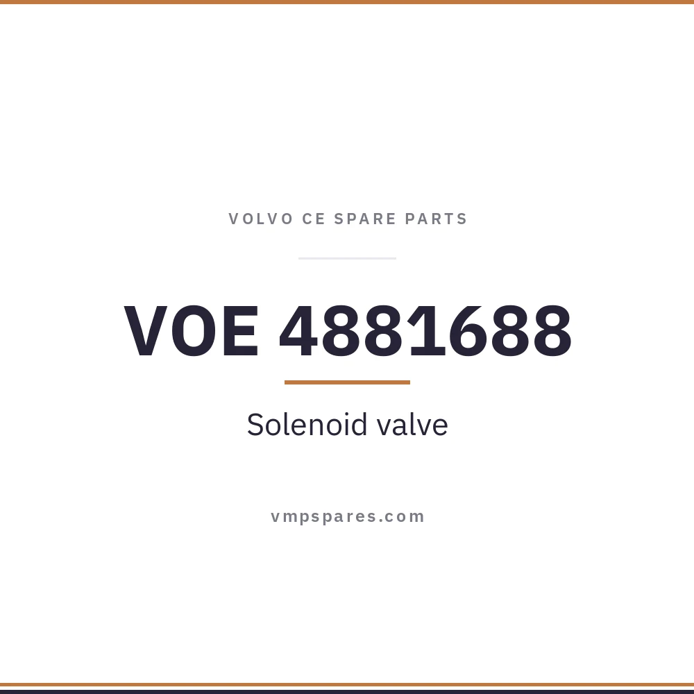 VOE 4881688 – Solenoid valve