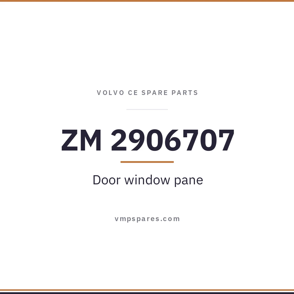 ZM 2906707 – Door window pane