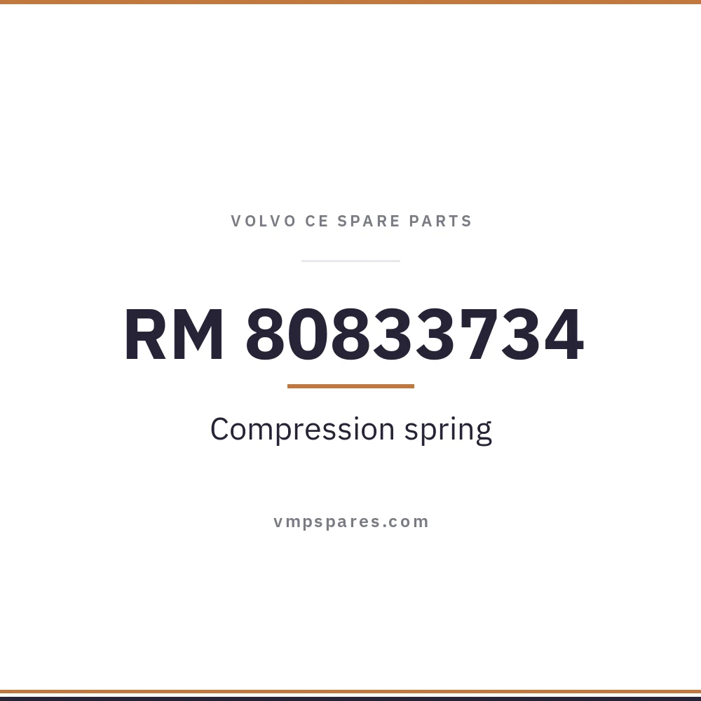 RM 80833734 – Compression spring