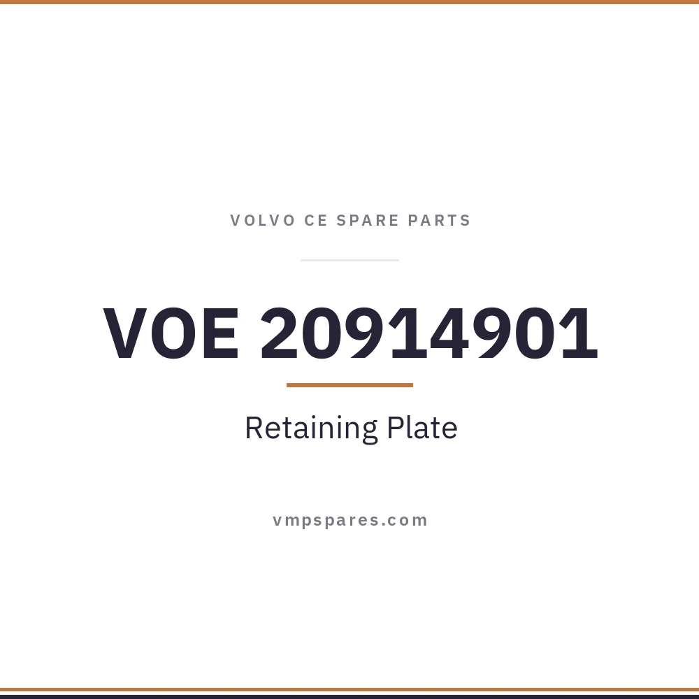 VOE 20914901 – Retaining Plate