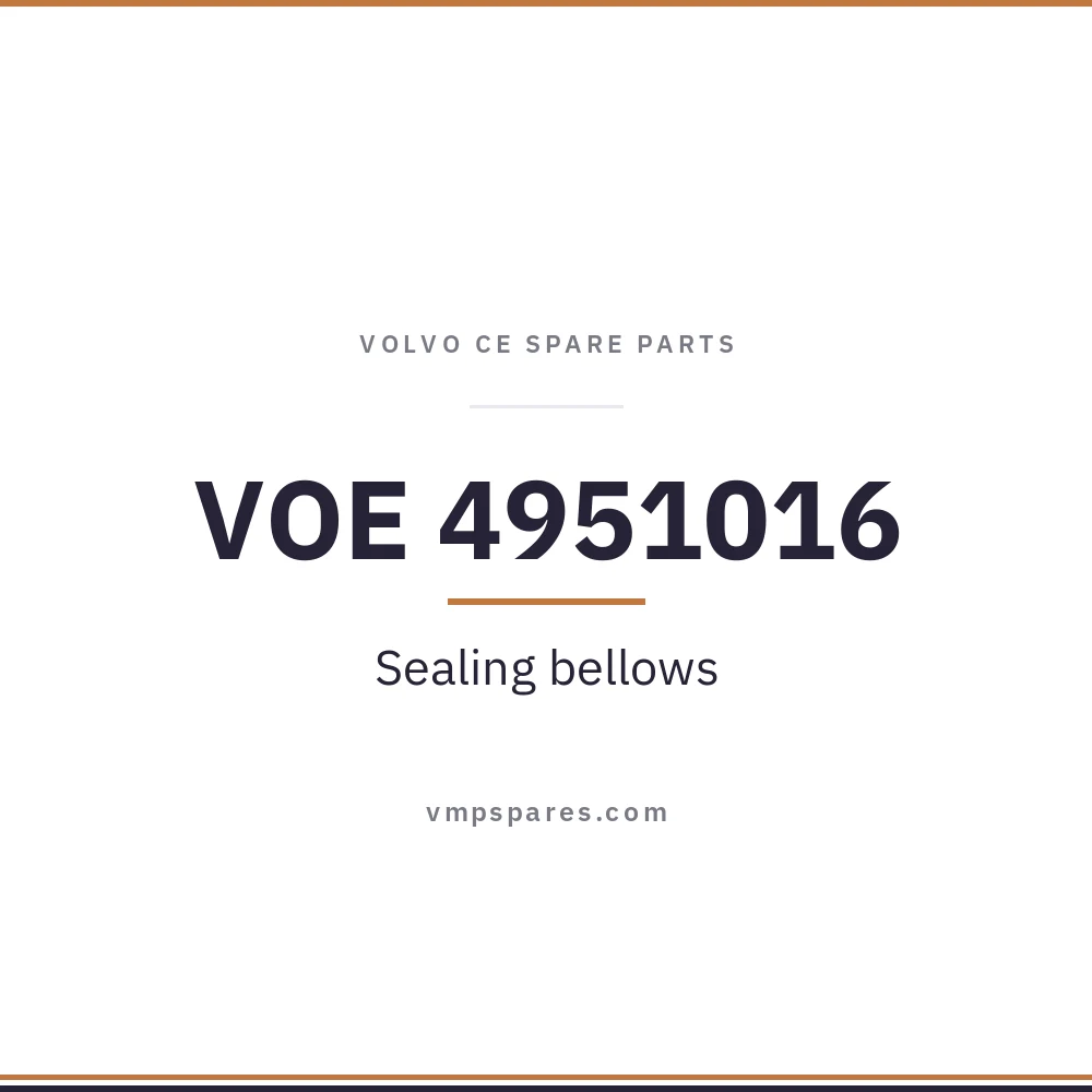 VOE 4951016 – Sealing bellows