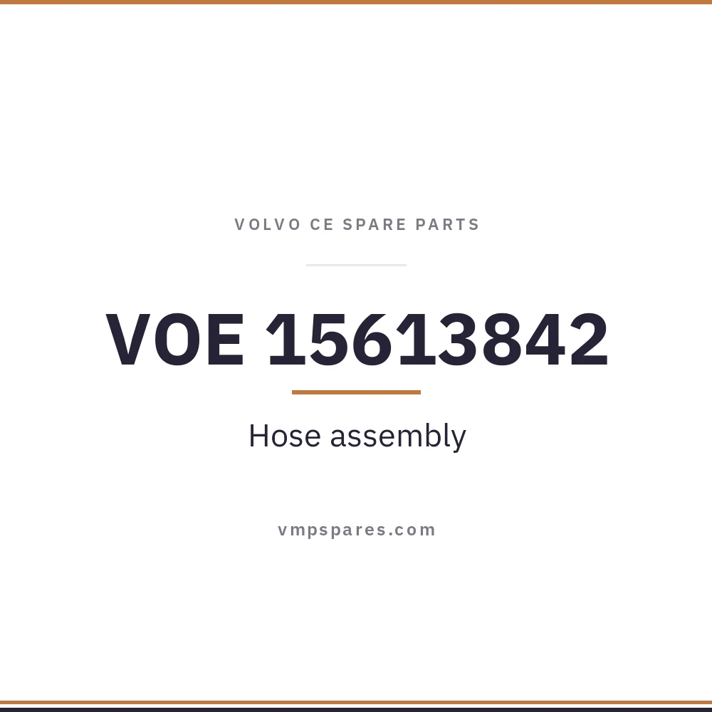VOE 15613842 – Hose assembly