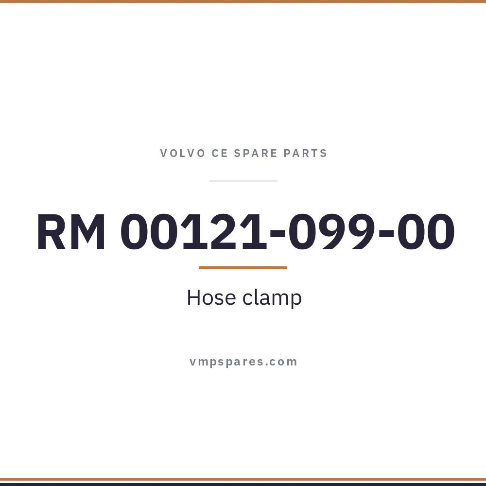 RM 00121-099-00 – Hose clamp