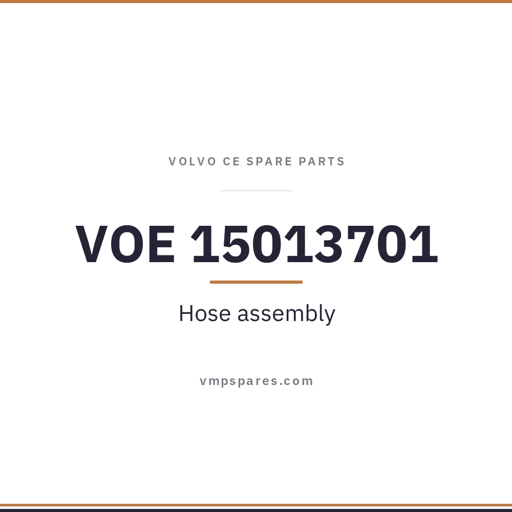 VOE 15013701 – Hose assembly