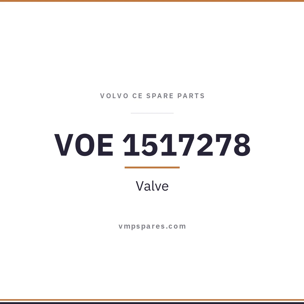 VOE 1517278 – Valve