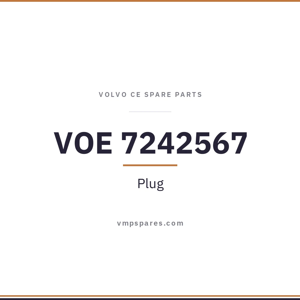 VOE 7242567 – Plug