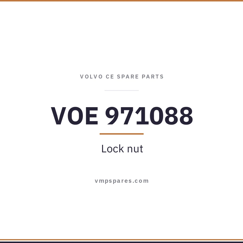 VOE 971088 – Lock nut