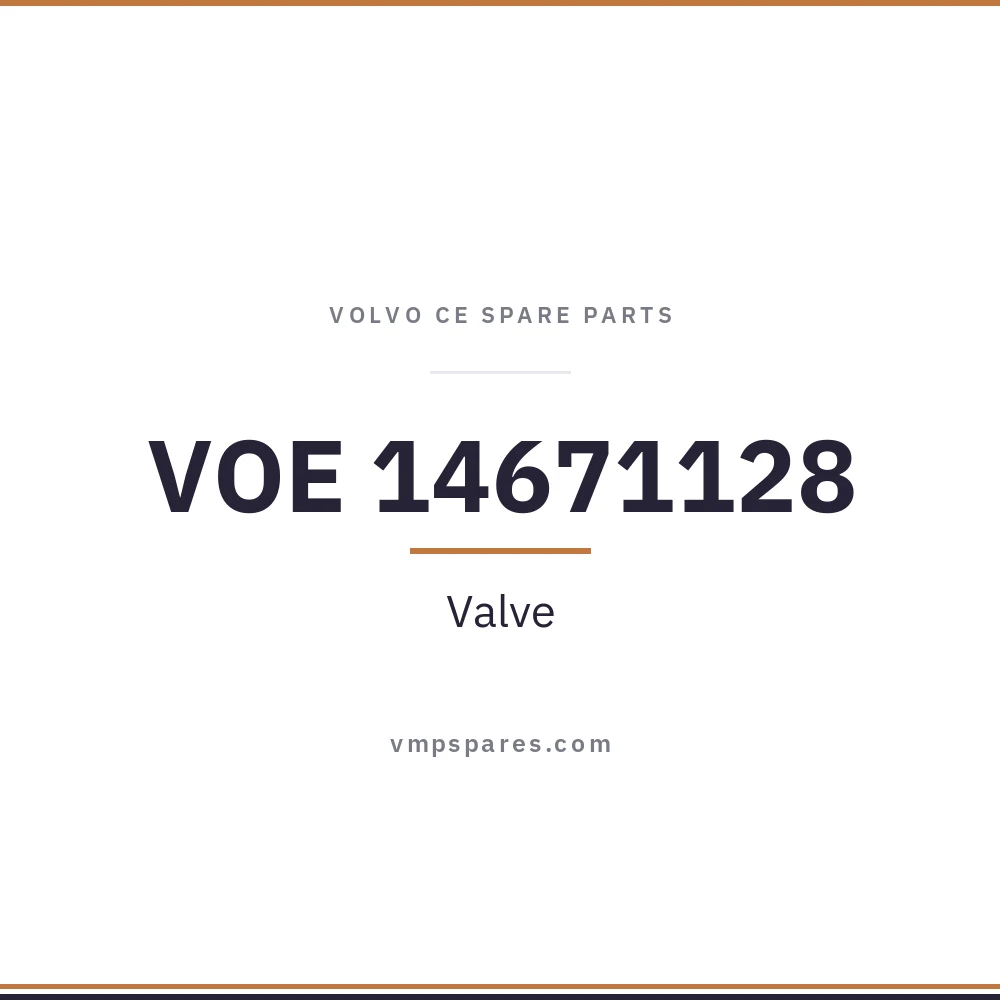 VOE 14671128 – Valve
