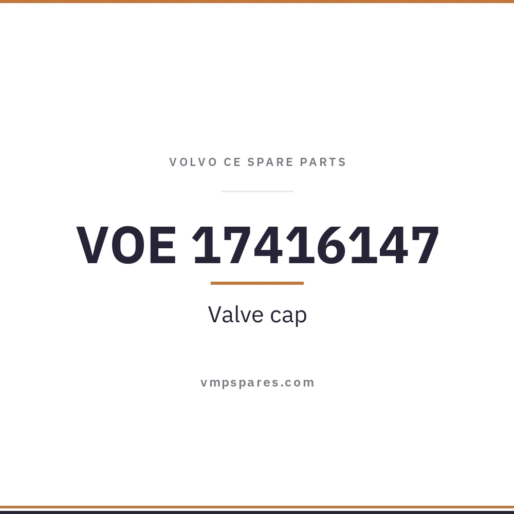 VOE 17416147 – Valve cap