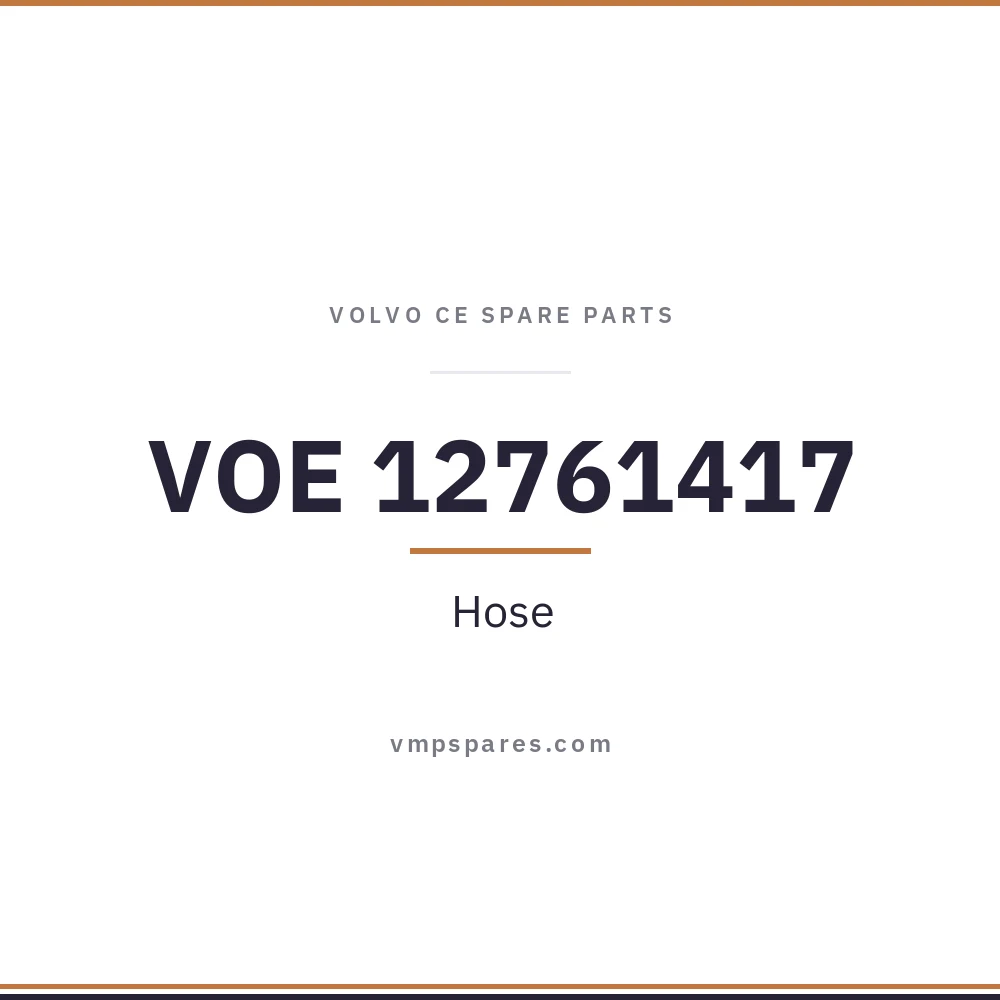 VOE 12761417 – Hose